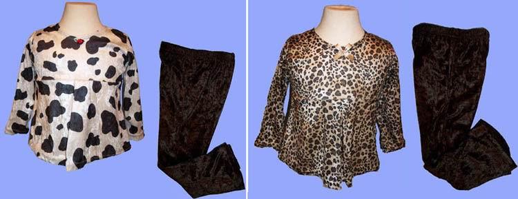 Long  Sleeves Velours  Pants  Sets  - For Girls  ( Sizes: 4-6X) image