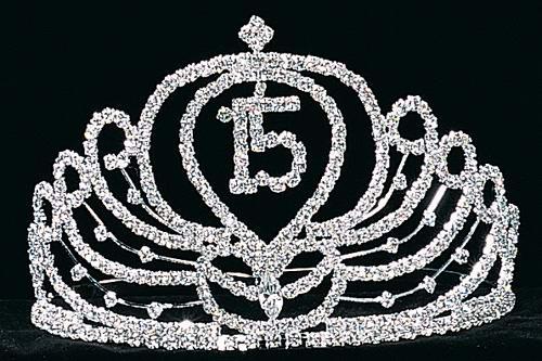 Rhinestones Tiara   ( # PS 466 - 15) image