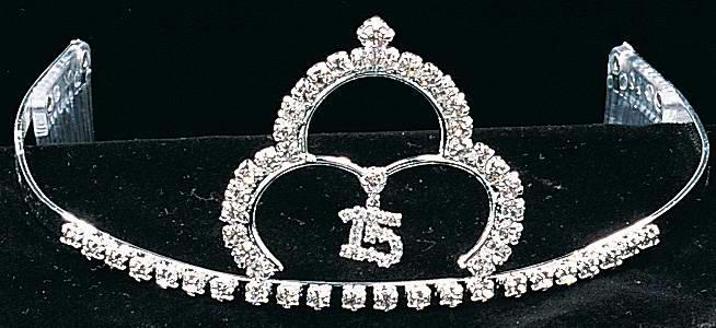 Rhinestones Tiara - Sweet 15/Quincenera2  (  # PS86-15) image