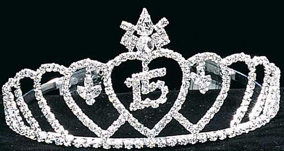 Rhinestones Tiara   (  # PS 2 - 15) image