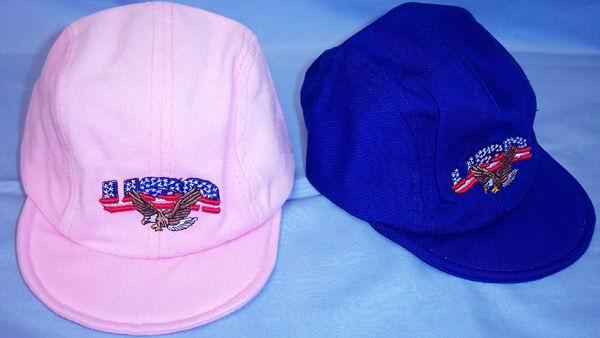 "USA"  Embroidered  Baseball  Caps  - For Babies image