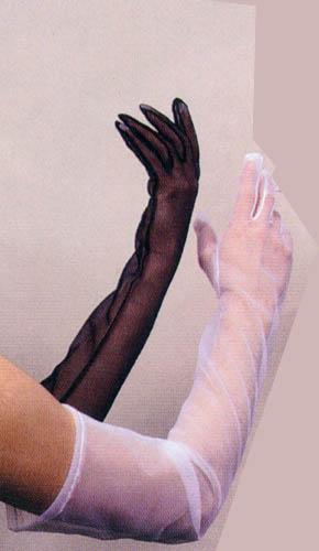 Sheer  Gloves -  For Women. Opera Length.  ( # 2016) image