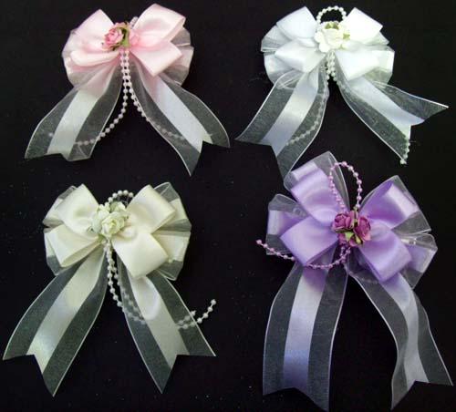 Hand-Made Hairbows For Girls - Soft Colors image