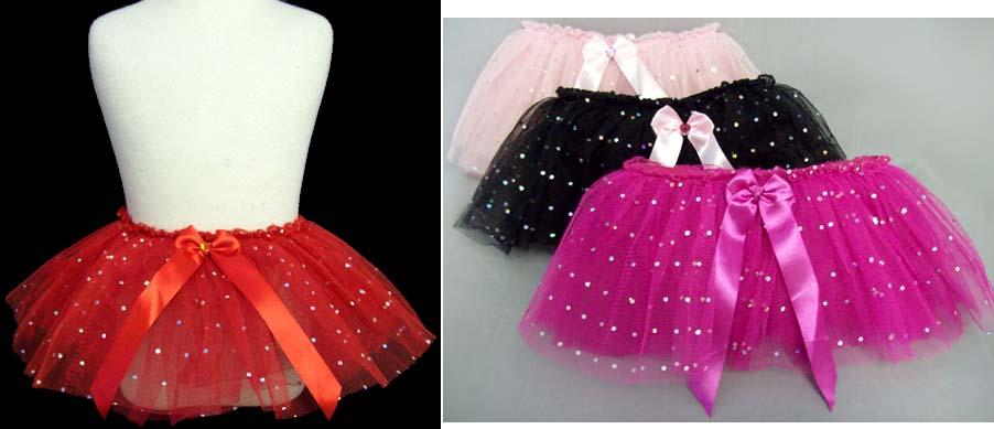 Dance Wear - Tutu Skirt - Laser Paillette- Small ( # C28173) image