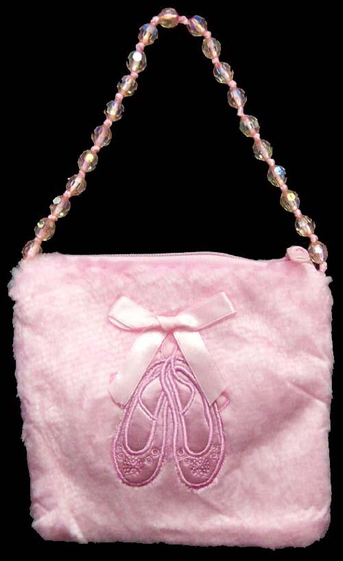 Dance Wear - Girls Pink Purse "Ballerina" Design ( # CBG27736) image