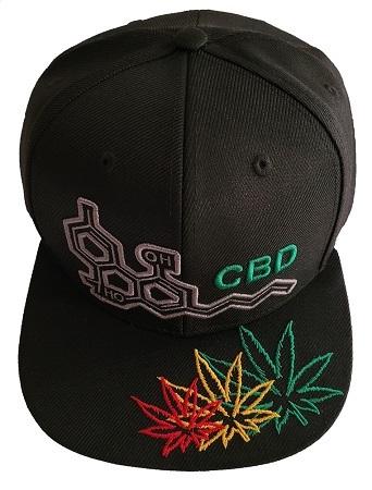 Premium Marijuana Snap Back Baseball Caps - CBD image