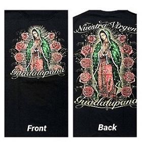 Nuestra Virgen Guadalupana Screen Printed T-Shirts image