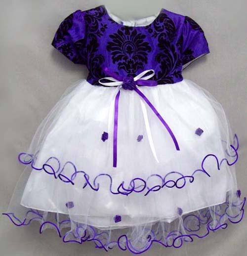 Girls Fancy Dress - Purple Color (6-24 Mos) image