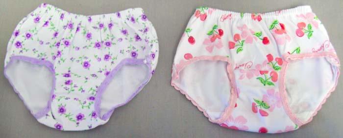 'Fancy Girl" Girls Cotton Panties - Sizes: 8-12  ( # G001L) image
