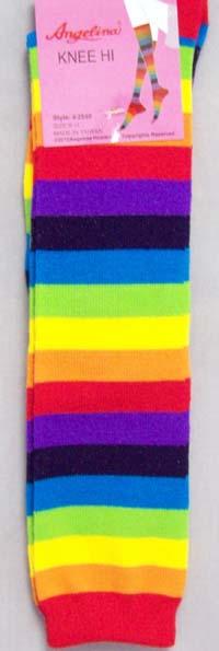 Knee-Highs For Women .........Rainbow Colors image