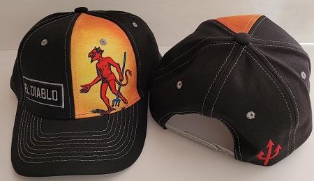 El Diablito Lottery Loteria Cotton SnapBack Baseball Caps image