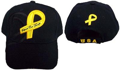 Embroidered Military Cap In Solid Colors ..... Support Our Troops image