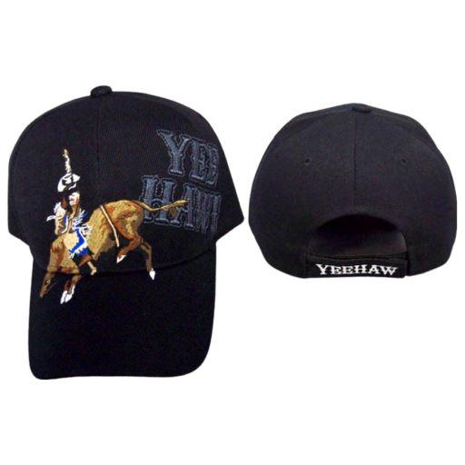 "Yee Haw" Rodeo  Baseball Cap Embroidered  With Shadow image