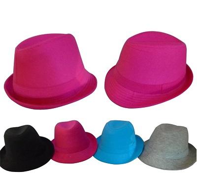Fedora Trilby Hats For Women & Adults - 4 Color Choice image