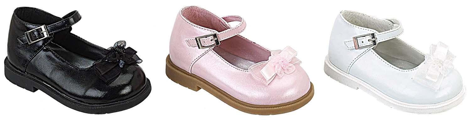 Girls Dress Shoes For Toddlers - Sizes: 1 Thru 8  (Kami-07) image