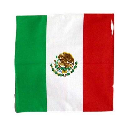 Mexican Flag Bandannas Face Covers image