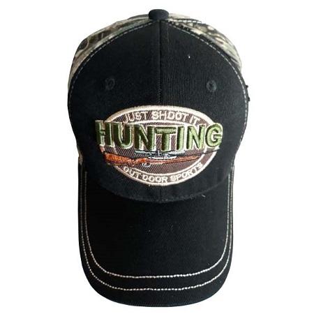 Just Shoot It Hunting  Baseball Caps Embroidered image