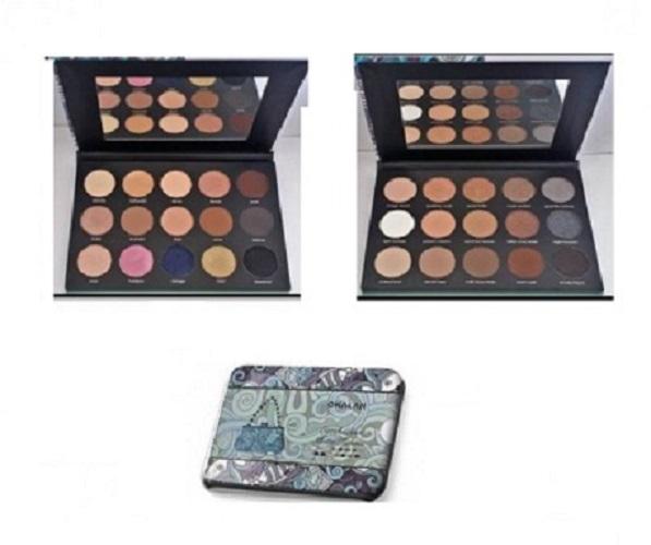 15 Color Eye Shadows Palette 2 Colors  A & B By Okalan image