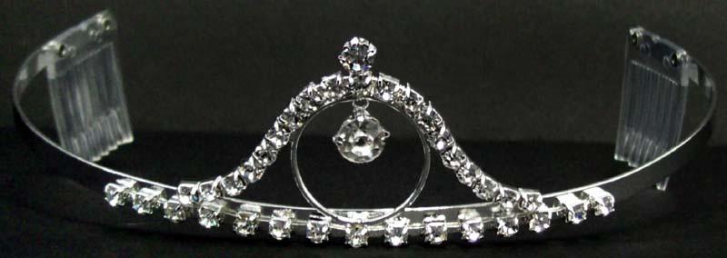 Rhinestones  Tiara- Gold Color   (  #  PG181) image