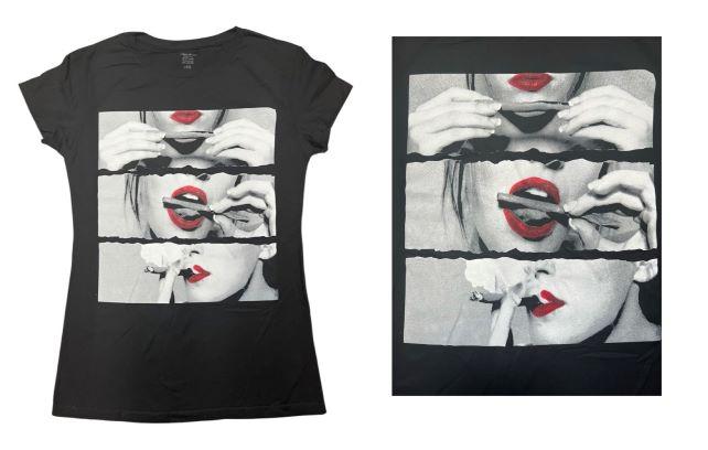 Marijuana  Weed Pot Cannabis Black T Shirts  - Smoking Blunt image