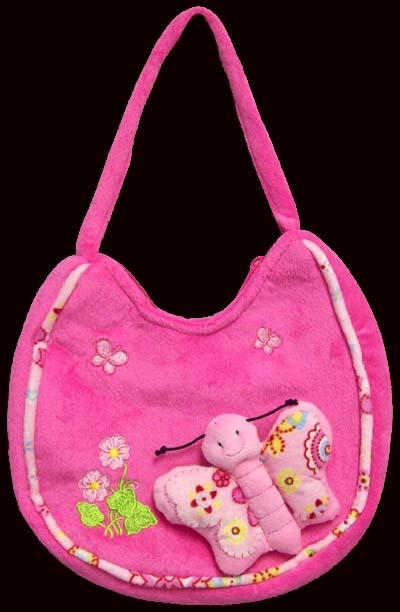 Girls Embroidered Handbag  - Pink Color  ( # CP1006) image