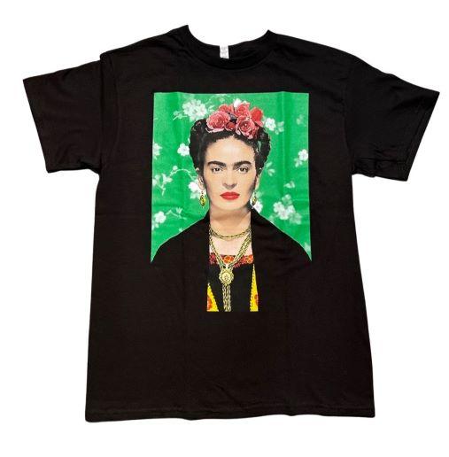 Frida Kahlo Mexican US Screen Printed Cotton Shirts image