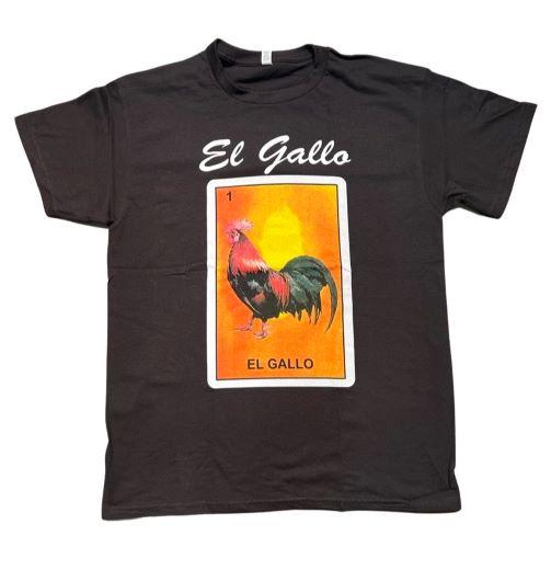 El Gallo ... Lottery T-Shirts Loteria T-Shirts Mexican T-Shirts image