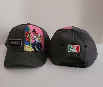 El Borracho Lottery Loteria Cotton Snap Back Baseball Casp image