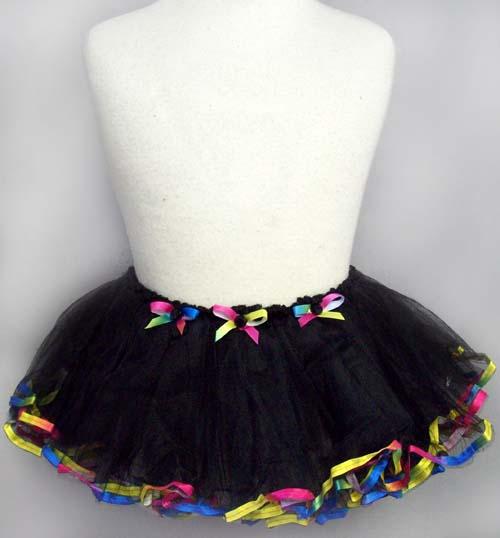 Dance Wear - Tutu Skirt In Black Color  ( # C28217B) image