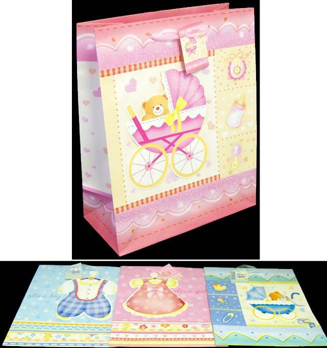 Gift Bags - Designer Style With ....... Baby Shower image