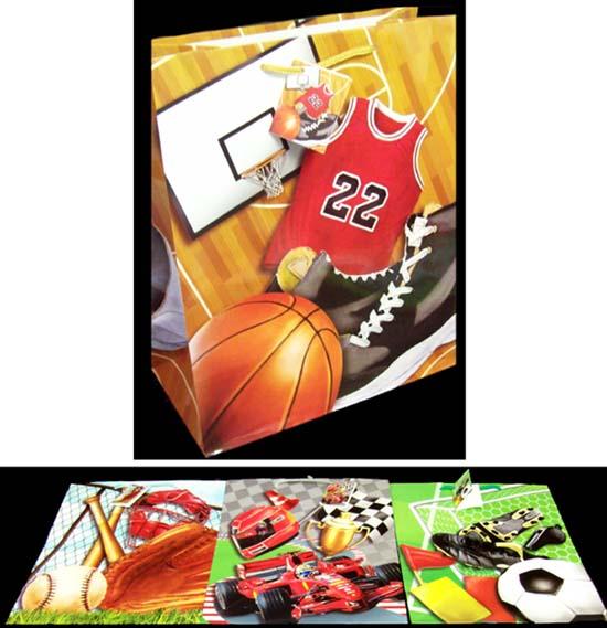 Gift Bags - Sports Styles - Large Size image