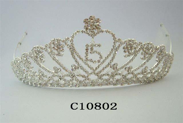 Rhinestones Crown (# C10802) image