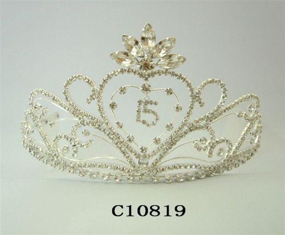 Rhinestones  Crown   (#  C10819) image