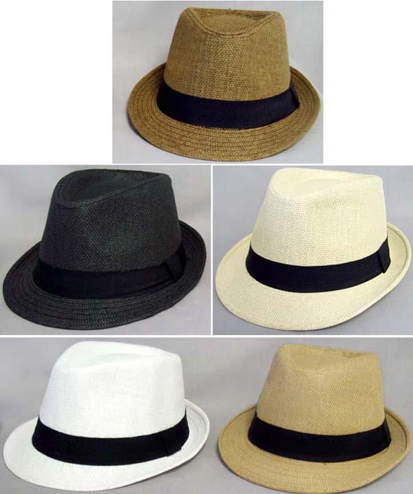 Fedora Hats  -  Men Hats - Assorted Colors image