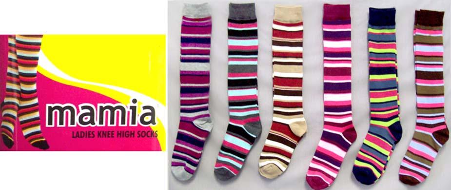 "Mamia" Womens/Teenagers Knee Highs ( # 708-01-ST3) image