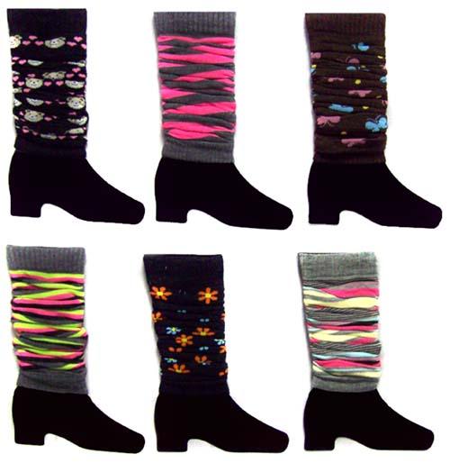 "Mopass" Womens/Teenagers Leg Warmers - Prints ( # LW- 200) image