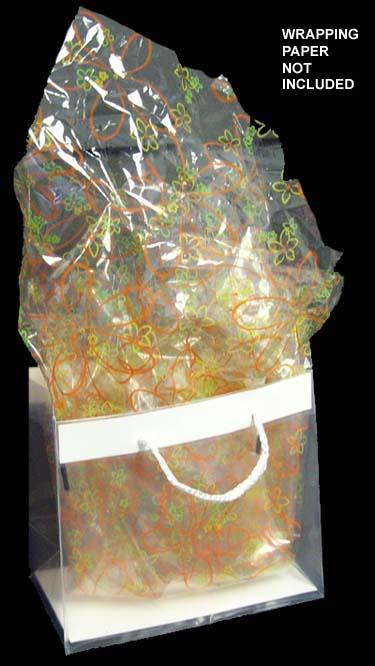 Gift Bags - Clear Style.   Small Size: 7.5" x 6.5" image