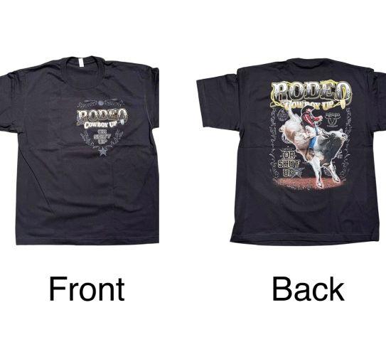 Rodeo Screen Printed Cotton T-Shirt image