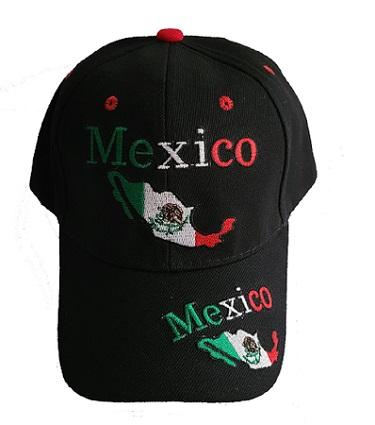 * Mexico  Baseball Cap Hat Embroidered (CapMx104B) image