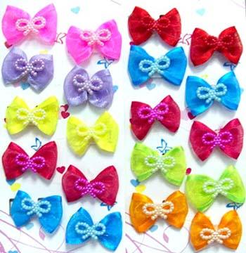 Hair Accessories -  Embellished  Hair Bows For Babies image