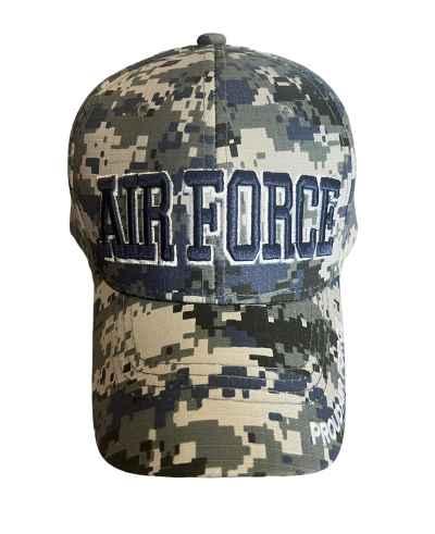 Air Force- Military Baseball Cap Digitally Embroidered Camo image