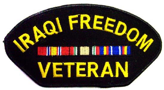 Embroidered Military Patches - Iraqi Freedom  - Veteran image