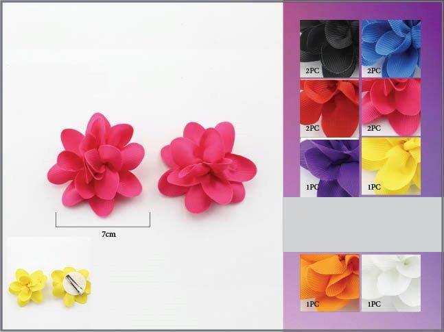 Hair Accessories -   Hair Bows For Girls - Flowers image