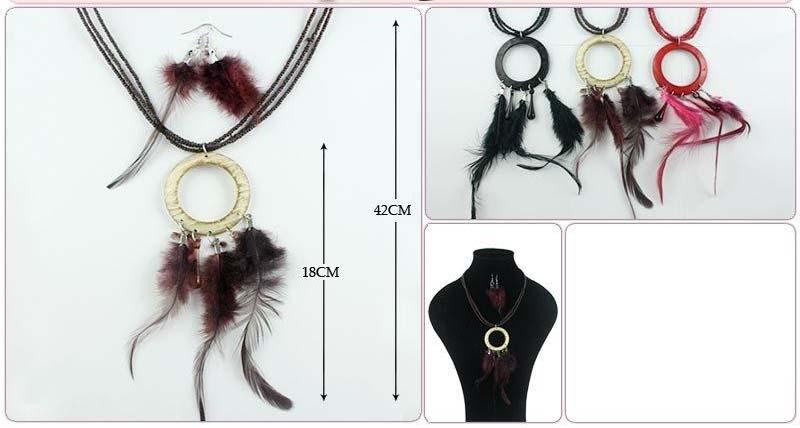 Native Pride - Indian Inspired Necklaces & Earrings NE-2386 image