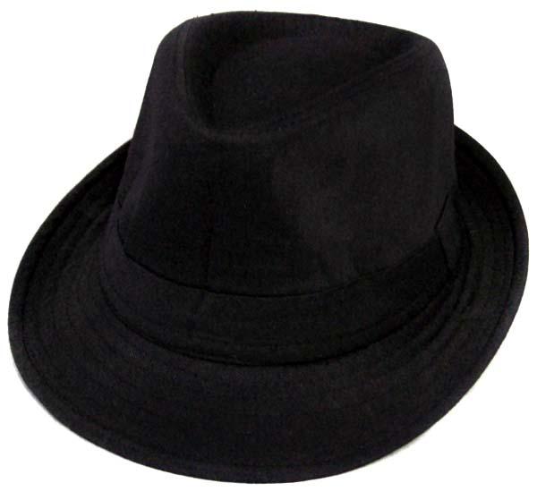 Fedora Hats For Kids - Classic Style -  Black Color image