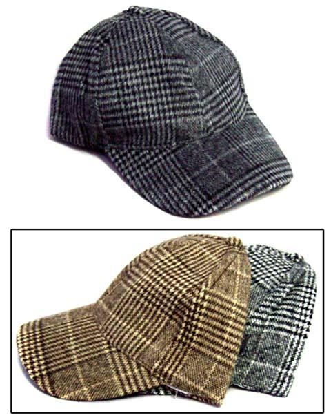 Fall/Winter Caps For Adults - Plaids image