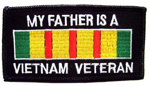 Embroidered Military Patches - My Father is a Vietnam Veteran image