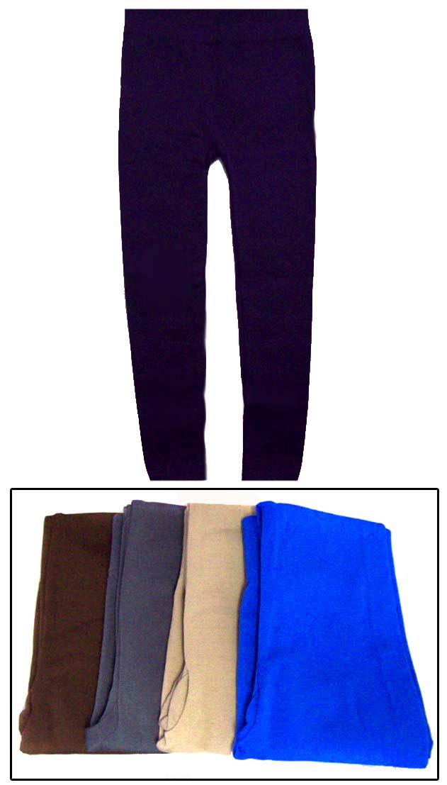 Seamless Fleece Tights For Teenagers/Women image