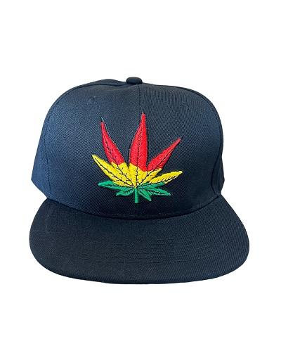 Marijuana Baseball Cap - Navy Color image