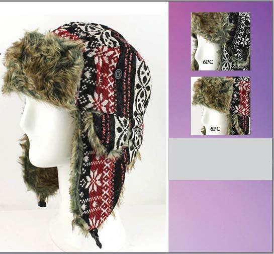 Winter Hats - Aviator Trapper Hats For Adults image
